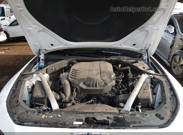 KMTG74LE6MU073169 2021 GENESIS G70 Белый Вид сзади