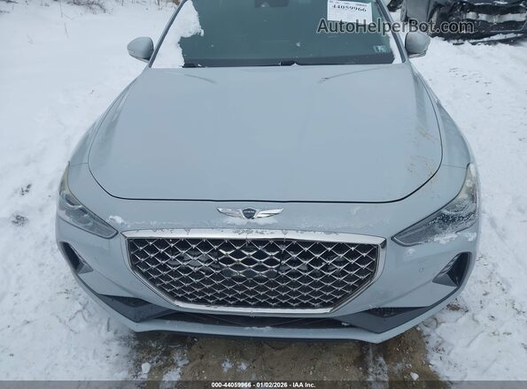KMTG74LEXKU031746 2019 GENESIS G70 Синий Вид щитка приборов
