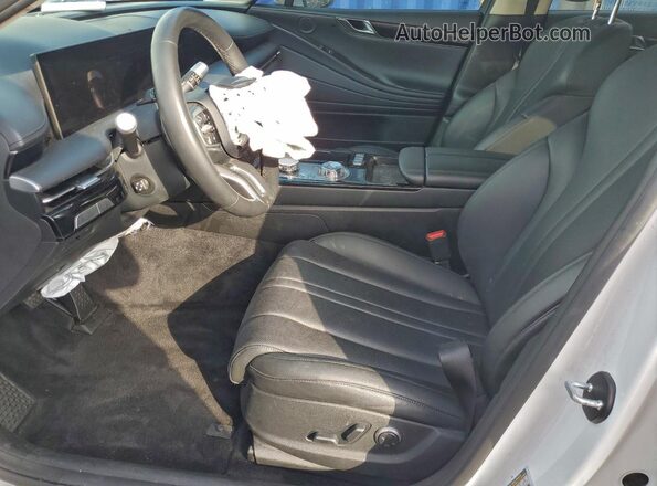 KMTGA4SC0SU255805 2025 GENESIS G80 White Սալոնի դիմացի տեսք
