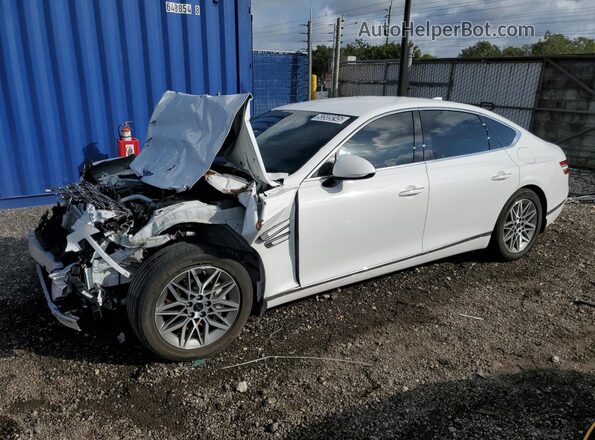 KMTGA4SC0SU255805 2025 GENESIS G80 White 