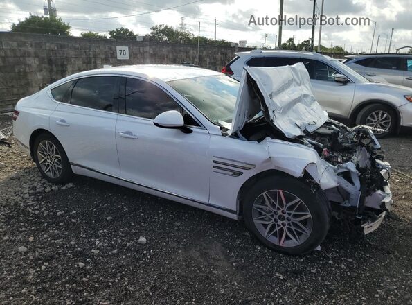 KMTGA4SC0SU255805 2025 GENESIS G80 White 