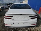 2025 Genesis G80 Base White vin: KMTGA4SC0SU255805 Damage: Rear Bumper, Heavy Scratch, > 12 Inches