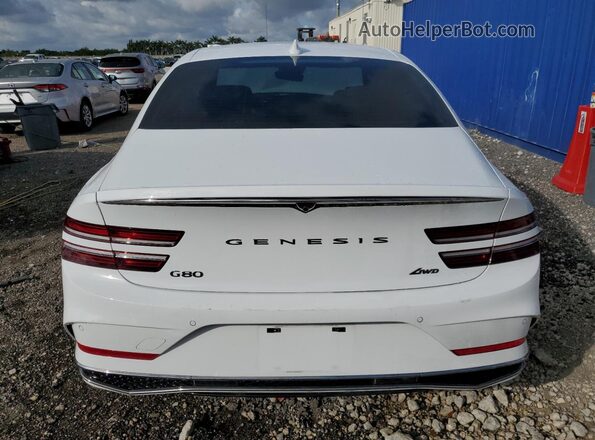 KMTGA4SC0SU255805 2025 GENESIS G80 White 