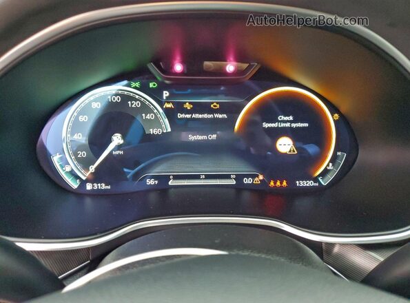 KMTGA4SC1RU246735 2024 GENESIS G80 Gray Vista del cuadro de instrumentos