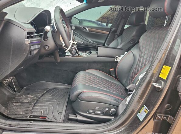 KMTGA4SC6PU159622 2023 GENESIS G80 Gray Սալոնի դիմացի տեսք