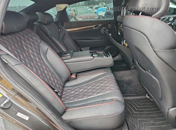 KMTGA4SC6PU159622 2023 GENESIS G80 Gray Հետևի նստատեղերի տեսք