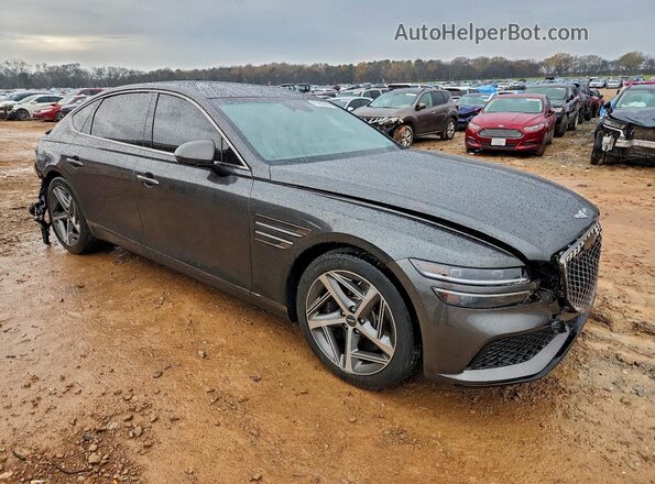 KMTGA4SC6PU159622 2023 GENESIS G80 Gray Առջևի աջ