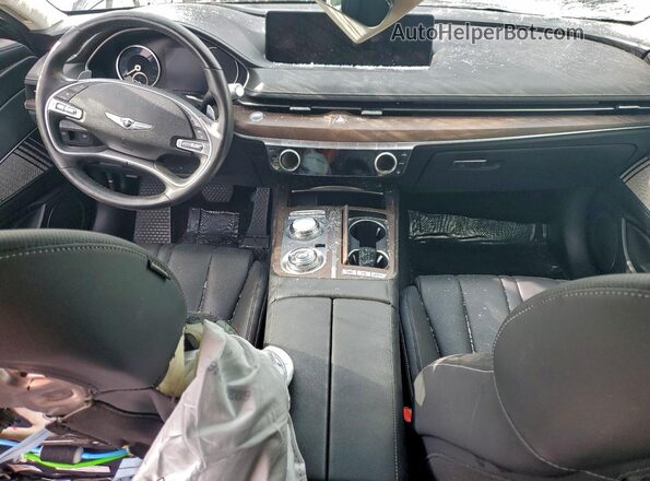 KMTGB4SC3PU149482 2023 GENESIS G80 Black Widok deski rozdzielczej