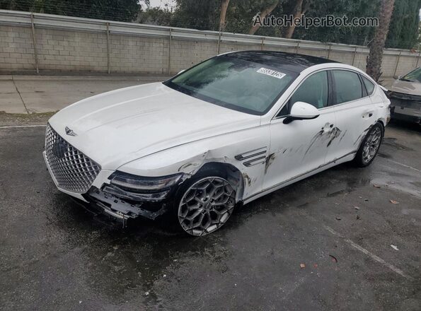KMTGB4SC4RU225875 2024 GENESIS G80 Белый 