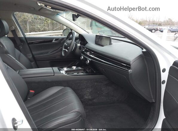 KMTGB4SC5PU150892 2023 GENESIS G80 Белый Вид салона спереди