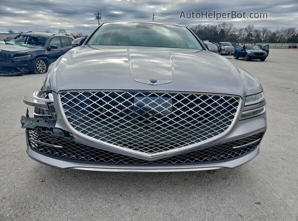 KMTGB4SC6MU082565 2021 GENESIS G80 Серый Вид спереди