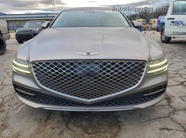 KMTGB4SC7NU094516 2022 GENESIS G80 Серый Вид спереди