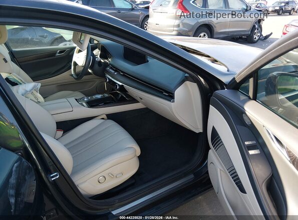 KMTGB4SCXMU049388 2021 GENESIS G80 Черный Вид салона спереди