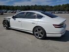2021 Genesis G80 Base White vin: KMTGC4SD1MU048345