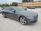 2021 Genesis G80 Base Gray vin: KMTGC4SD9MU047895