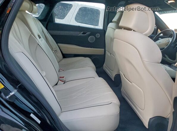KMTGE4S13PU005226 2023 GENESIS G80 Black Widok tylnych siedzeń
