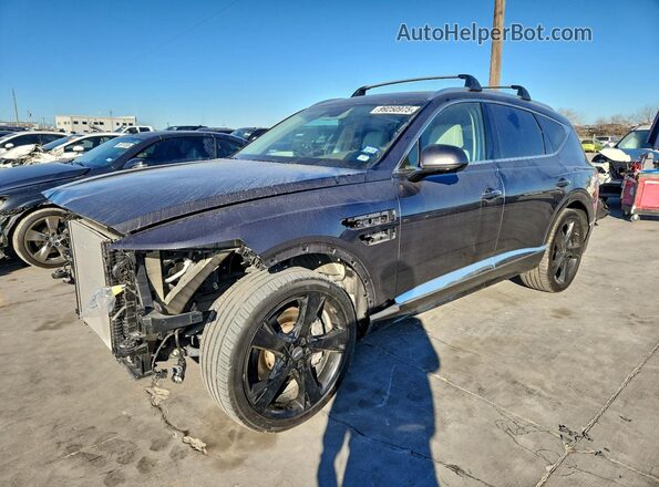 KMUHBDSB0NU078018 2022 GENESIS GV80 Gray Front left
