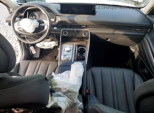 KMUHBDSB1RU177744 2024 GENESIS GV80 White Widok deski rozdzielczej