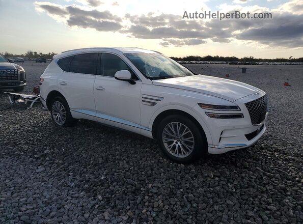 KMUHBDSB1RU177744 2024 GENESIS GV80 White Przód prawy