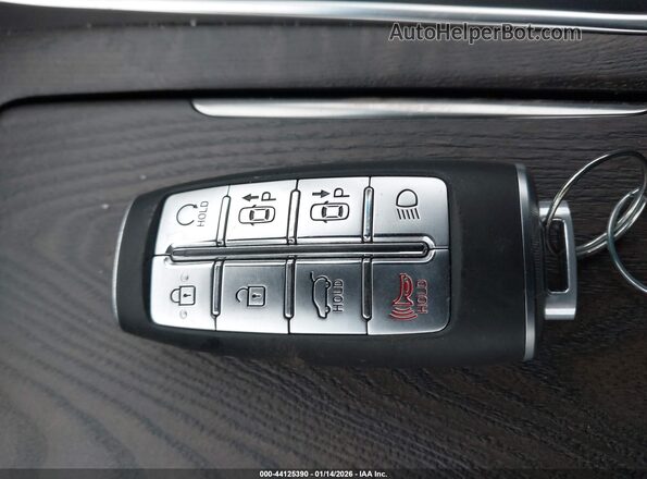 KMUHCESC3RU183637 2024 GENESIS GV80 Blue Вид панелі приладів