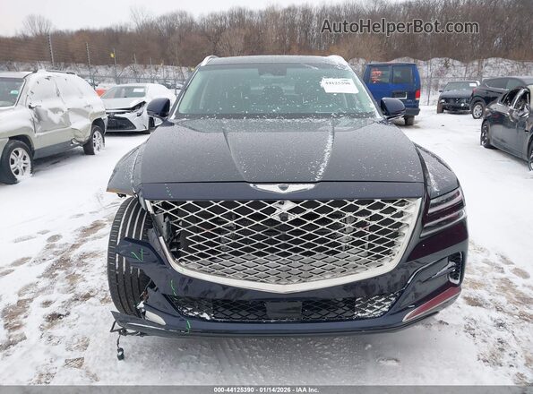 KMUHCESC3RU183637 2024 GENESIS GV80 Blue Вид щитка приладів