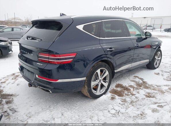 KMUHCESC3RU183637 2024 GENESIS GV80 Blue Задня права чверть
