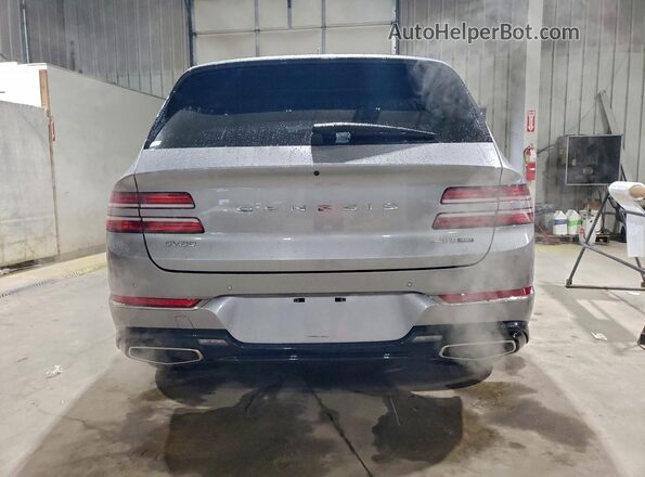 KMUHCESC7RU203159 2024 GENESIS GV80 Серебряный Вид сзади