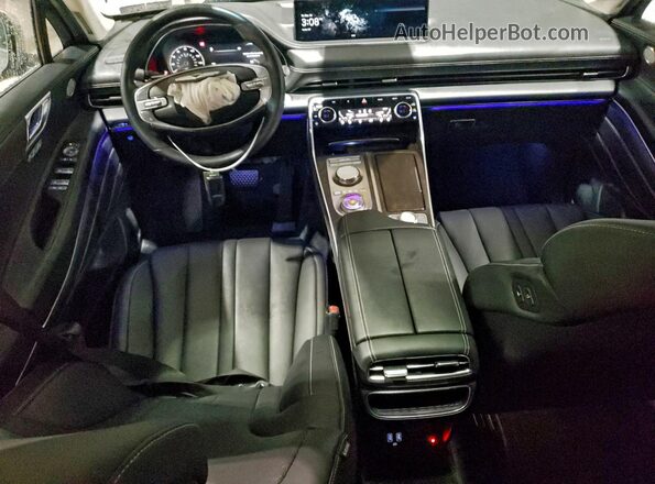 KMUHCESC7RU203159 2024 GENESIS GV80 Серебряный Вид панели приборов