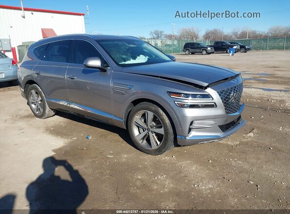 KMUHCESC9PU141499 2023 GENESIS GV80 Silver Przód prawy
