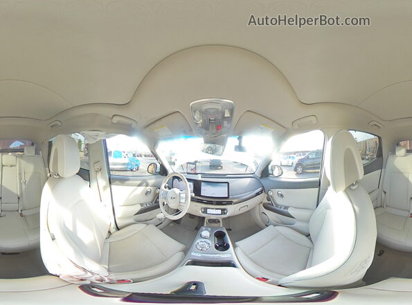 KMUKCDTC9PU002469 2023 GENESIS GV60 White Vista interior de 360 grados