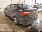 2017 Kia Rio Lx Черный vin: KNADM4A37H6086337