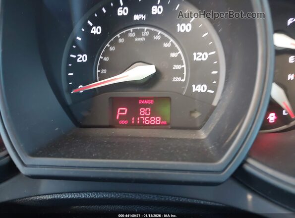 KNADM4A38H6071068 2017 KIA RIO Серебряный Вид задних сидений