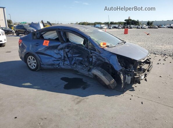 KNADM4A39G6648222 2016 KIA RIO Blue Przód prawy