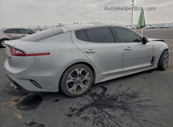 KNAE15LA7M6095113 2021 KIA STINGER Gray Trasero derecho
