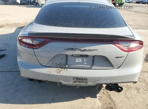 KNAE35LC5M6095946 2021 KIA STINGER Серебряный Вид сзади