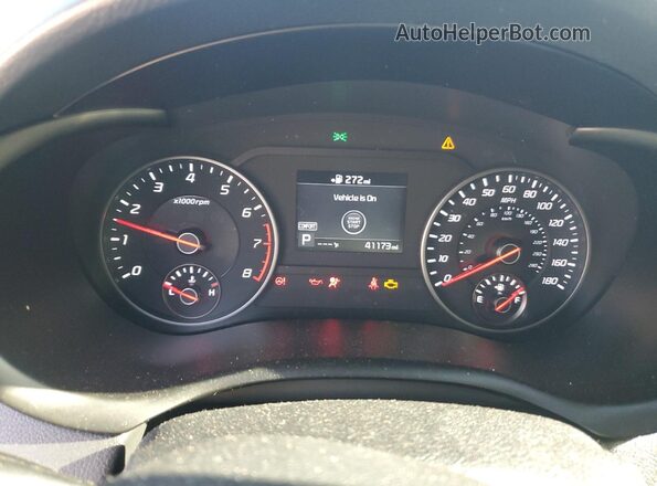 KNAE35LC5M6095946 2021 KIA STINGER Серебряный Вид щитка приборов