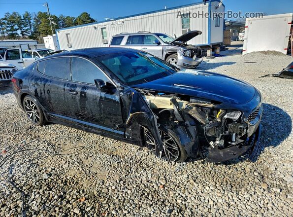 KNAE35LD0P6130700 2023 KIA STINGER Черный Передняя правая четверть