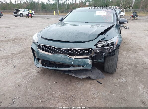 KNAE35LD3P6130397 2023 KIA STINGER Зеленый Вид спереди