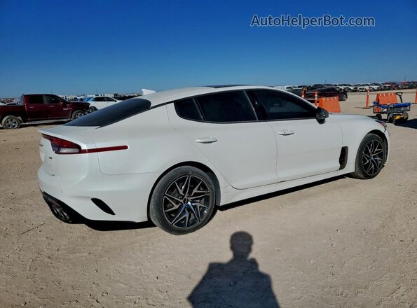 KNAE35LD4P6133938 2023 KIA STINGER Белый Задняя правая четверть