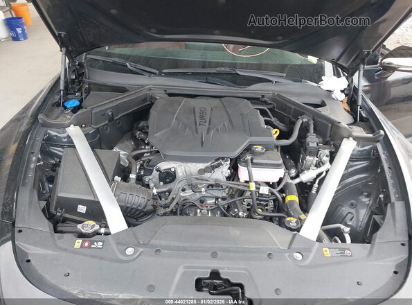 KNAE35LDXP6136925 2023 KIA STINGER Black Widok z tyłu