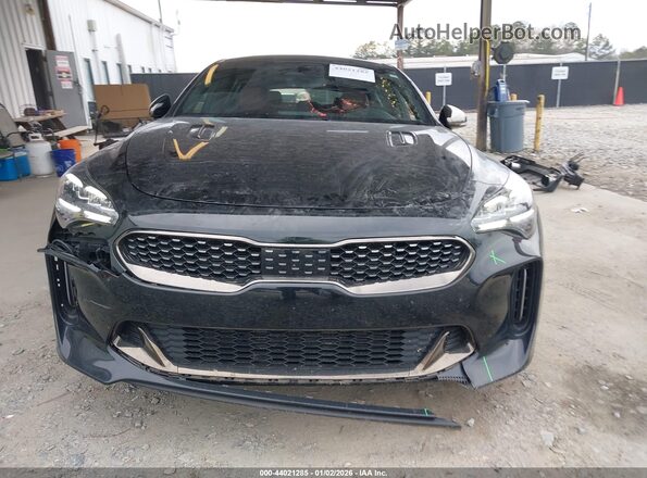 KNAE35LDXP6136925 2023 KIA STINGER Black Widok wnętrza z tyłu