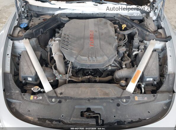 KNAE45LC4L6073366 2020 KIA STINGER Gray Հետևի տեսք