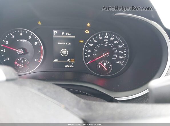 KNAE45LC8N6100183 2022 KIA STINGER Красный Вид задних сидений