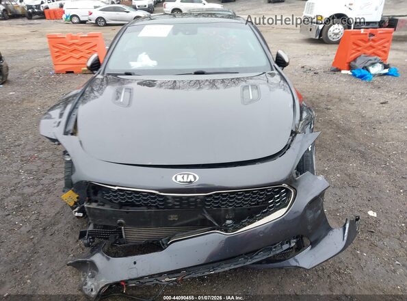 KNAE55LC4M6089209 2021 KIA STINGER Gray Widok zestawu wskaźników
