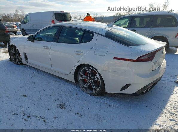 KNAE55LC5M6090756 2021 KIA STINGER White Tył lewy