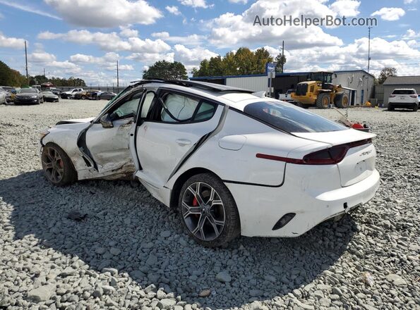 KNAE55LC5M6096749 2021 KIA STINGER Белый Задняя левая четверть