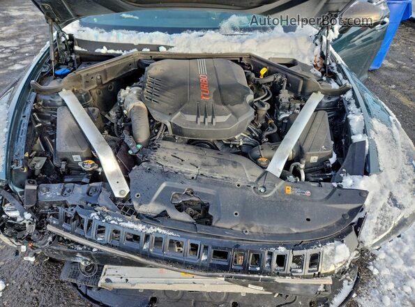 KNAE55LC5P6129057 2023 KIA STINGER Зеленый Вид задней части салона