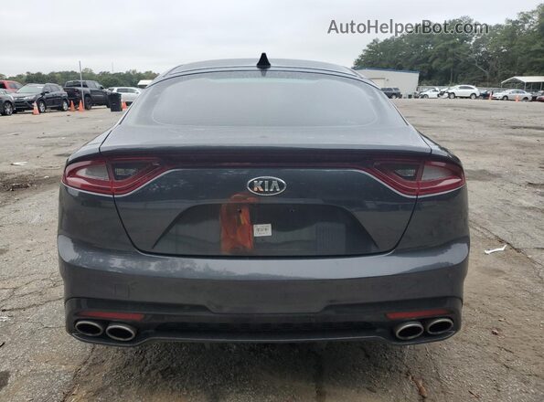 KNAE55LC7J6040422 2018 KIA STINGER Черный Вид сзади