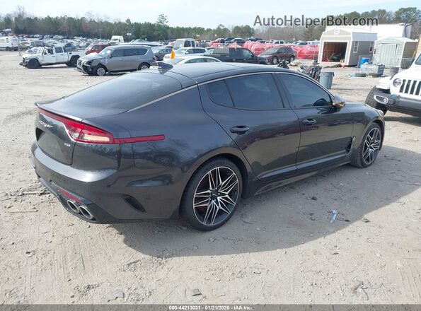KNAE55LC8P6124399 2023 KIA STINGER Черный Задняя правая четверть