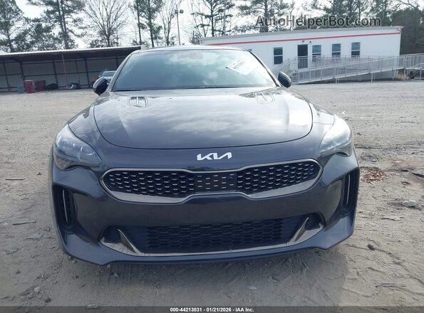 KNAE55LC8P6124399 2023 KIA STINGER Черный Вид панели приборов